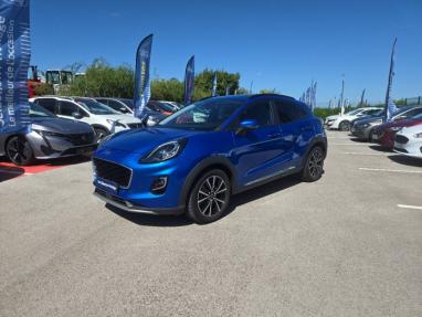 Voir le détail de l'offre de cette FORD Puma 1.0 EcoBoost 155ch mHEV Titanium de 2020 en vente à partir de 210.24 €  / mois