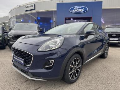 Voir le détail de l'offre de cette FORD Puma 1.0 EcoBoost 125ch mHEV Titanium Business 6cv de 2020 en vente à partir de 214.58 €  / mois