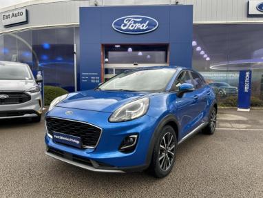 Voir le détail de l'offre de cette FORD Puma 1.0 EcoBoost 125ch mHEV Titanium 6cv de 2021 en vente à partir de 205.04 €  / mois