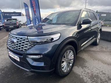 Voir le détail de l'offre de cette FORD Explorer 3.0 EcoBoost 457 ch Parallel PHEV Platinum i-AWD BVA10 25cv de 2023 en vente à partir de 596.15 €  / mois