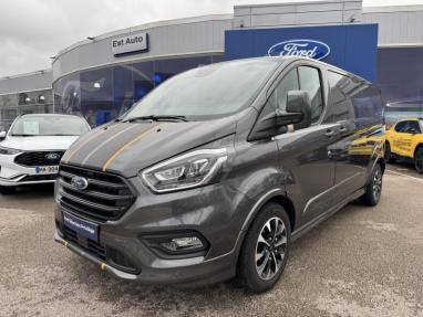 Voir le détail de l'offre de cette FORD Transit Custom Fg 320 L2H1 2.0 EcoBlue 185 Sport BVA6 de 2020 en vente à partir de 384.92 €  / mois
