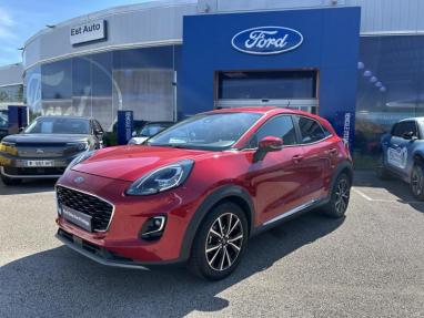 Voir le détail de l'offre de cette FORD Puma 1.0 EcoBoost 125ch mHEV Titanium 6cv de 2021 en vente à partir de 188.9 €  / mois
