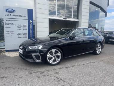 Voir le détail de l'offre de cette AUDI A4 Avant 35 TDI 163ch S line S tronic 7 9cv de 2022 en vente à partir de 395.26 €  / mois
