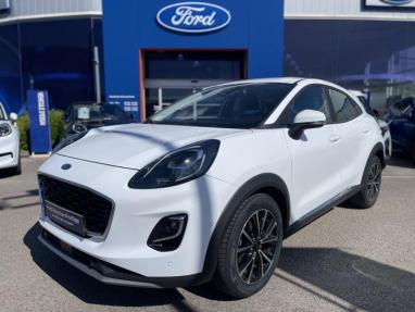 Voir le détail de l'offre de cette FORD Puma 1.0 EcoBoost 125ch S&S mHEV Titanium Powershift de 2022 en vente à partir de 212.9 € / mois