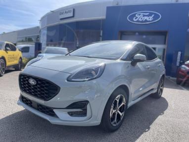 Voir le détail de l'offre de cette FORD Puma 1.0 EcoBoost Hybrid 125ch ST-Line S&S Powershift de 2025 en vente à partir de 374.11 €  / mois
