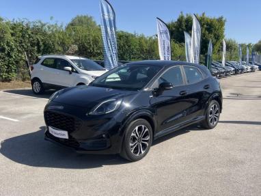 Voir le détail de l'offre de cette FORD Puma 1.0 Flexifuel 125ch S&S mHEV ST-Line de 2022 en vente à partir de 213.85 € / mois