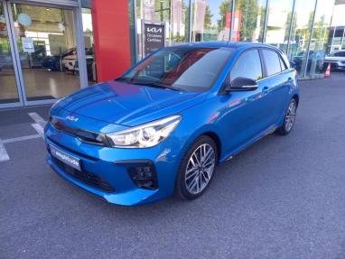Voir le détail de l'offre de cette KIA Rio 1.0 T-GDI 120ch MHEV GT-Line Premium de 2022 en vente à partir de 219.02 €  / mois