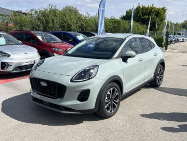 Voir le détail de l'offre de cette FORD Puma 1.0 EcoBoost Hybrid 125ch Titanium S&S Powershift de 2025 en vente à partir de 253.9 € / mois